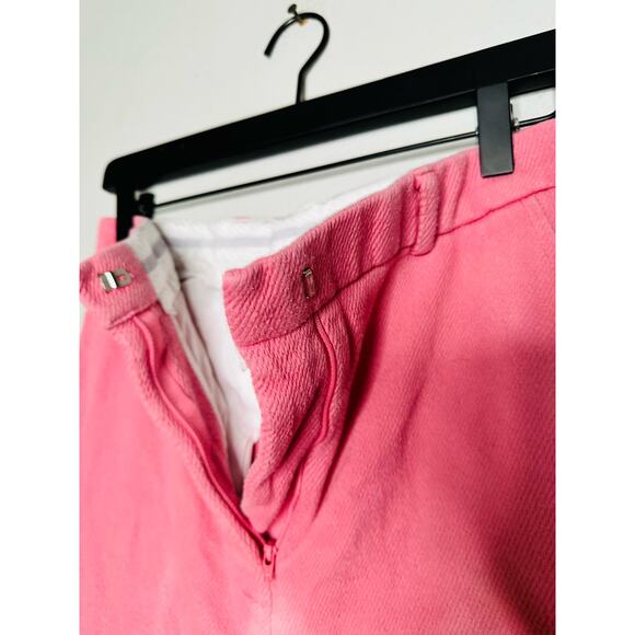 THEBE MAGUGU Pink Straight Leg Trousers Pants Size Medium - Picture 7 of 8